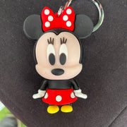 Minnie Mouse 3D PVC Keyring