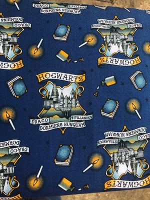 Harry Potter Hogwarts Quilting Cotton Fabric