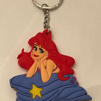 Little Mermaid Ariel PVC Keyring