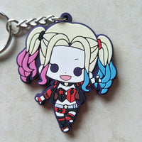 *Harley Quinn PVC Keyring