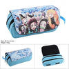 Demon Slayer PU Leather Pencil or Accessories Bag