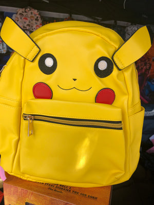 Pokémon Pikachu PU Leather Backpack handbag