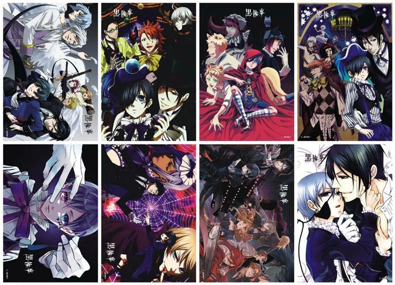 *Black Butler  A3 Poster Set (8 Posters)