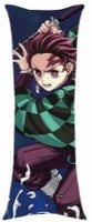 Demon Slayer Tanjiro Kamado Satin  Body Pillow