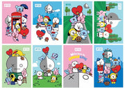 *BTS BT21 Mascot A3 Poster Set (8 Posters)