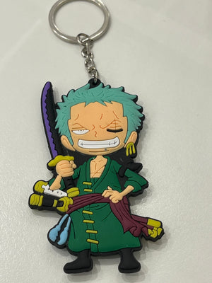 One Piece Zoro PVC Keyring