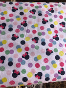 Minnie Mouse Dots Quilting Cotton Fabric
