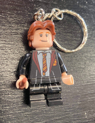 *Harry Potter - Ron Weasley Lego  Style Keyring