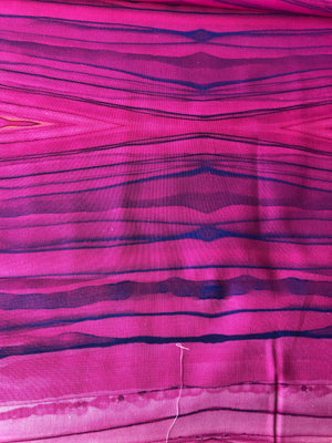 Colour Wave Pink Purple Quilting Cotton Fabric