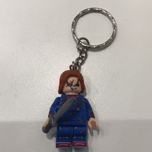 Chucky Style LEGO keychain