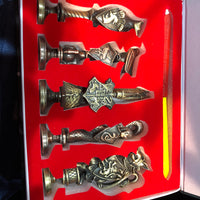 Harry Potter House Letter Seal Set