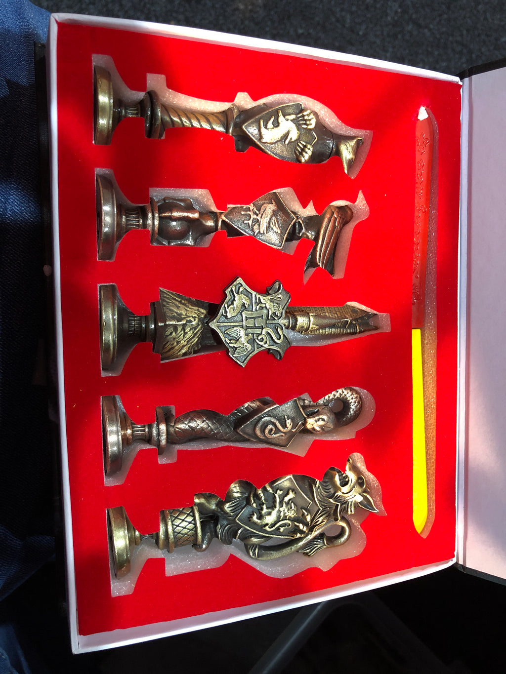 Harry Potter House Letter Seal Set