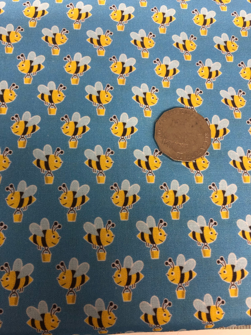 Honey Bees Quilting Cotton Fabric