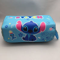 Stitch PU Leather Pencil or Accessories Bag