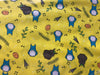 My Neighbour Totoro Yellow Quilting Cotton Fabric