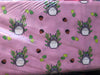 My Neighbour Totoro Pink Quilting Cotton Fabric
