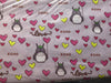 My Neighbour Totoro Love Beige Quilting Cotton Fabric